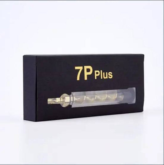 Certified Puffs Dry Herb Kit Blunt 7PPLUS Twisty Glass King Size with a sleek glass blunt for dry herbs.