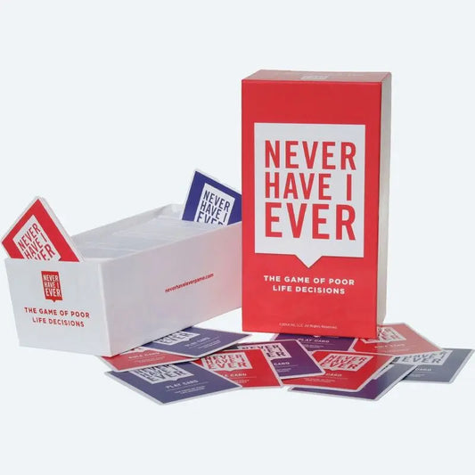 Never Have I Ever Card Game - Adult Party Drinking Game Certified Puffs