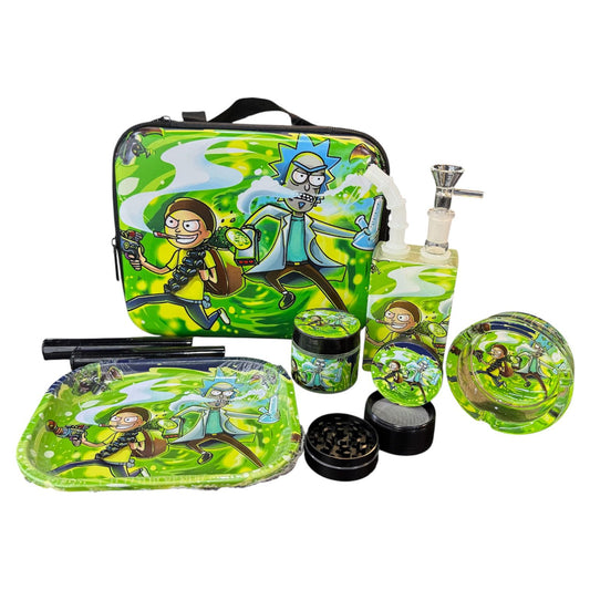 Rick & Morty Juice Bong Gift Set – 6-in-1 Smoking Accessories Kit | Buy Online Kenya Certified Puffs