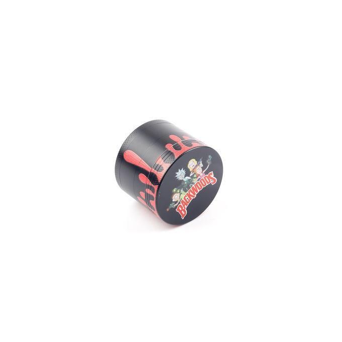 Rick and Morty Herb Grinder - Premium 4 Piece Metal Grinder Certified Puffs