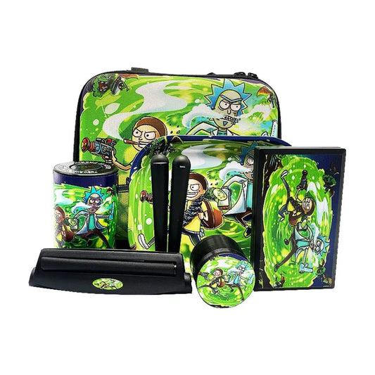 Rick & Morty Scale Gift Set – 6-in-1 Smoking Accessories Kit | Buy Online Kenya Certified Puffs
