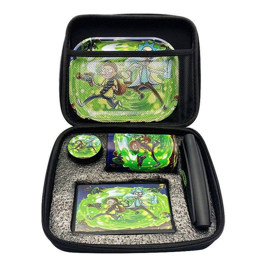 Rick & Morty Scale Gift Set – 6-in-1 Smoking Accessories Kit | Buy Online Kenya Certified Puffs