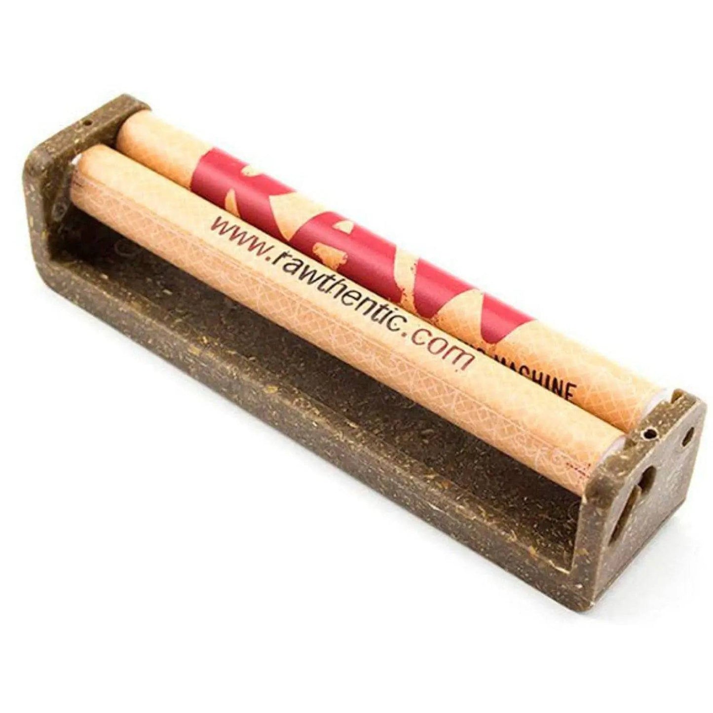 Certified Puffs Raw Natural Hemp King Size Rolling Machine for easy, authentic rolling of large hemp cigarettes.