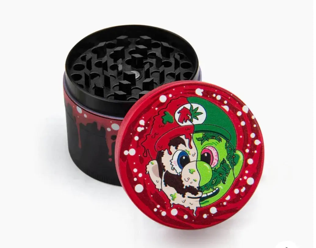 Herb Grinder 50mm Super Mario Certified Puffs