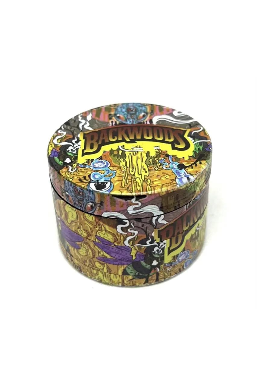 Six-piece gift set in a tin box by Certified Puffs, featuring assorted treats arranged inside a decorative packaging.