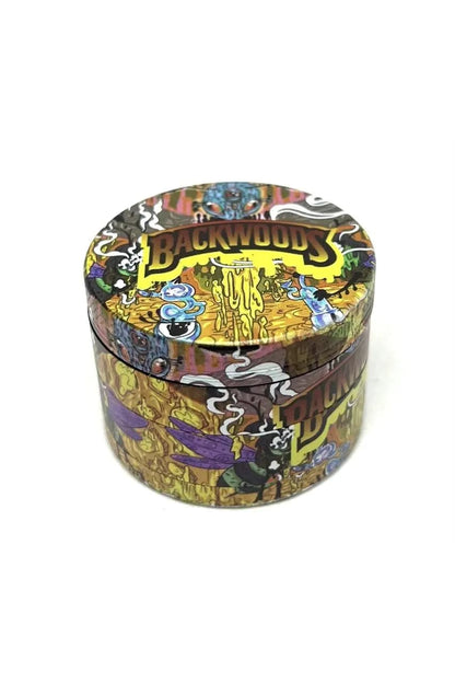 Six-piece gift set in a tin box by Certified Puffs, featuring assorted treats arranged inside a decorative packaging.