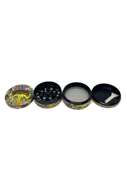 Six-piece gift set in a tin box by Certified Puffs, featuring assorted baked goods and treats arranged in a decorative gift box.