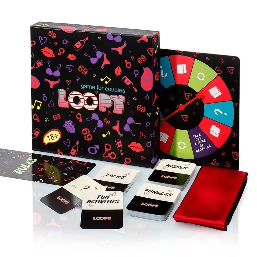 Loopy Game For Couples - Romantic Card Game Date Night Certified Puffs