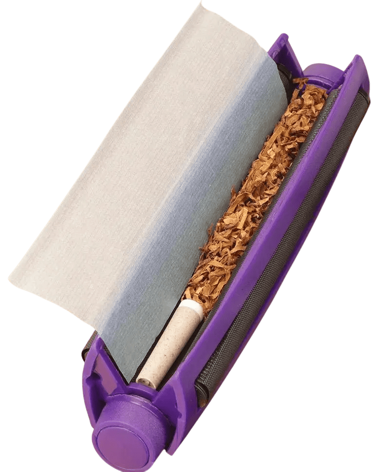 Certified Puffs king size rolling machine 110mm for cigarette rolling, featuring a sleek design and easy-to-use mechanism.