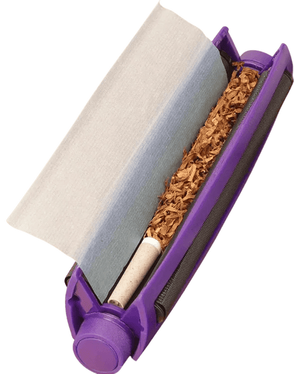 Certified Puffs king size rolling machine 110mm for cigarette rolling, featuring a sleek design and easy-to-use mechanism.