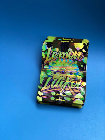 3.5g Smell Proof Ziplock Bags - 100pcs Pack Certified Puffs