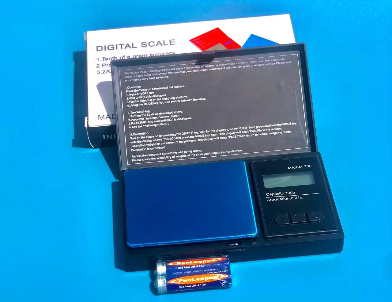 Digital Pocket Scale 0.01g - Precision Mini Weighing Scale 200g Certified Puffs