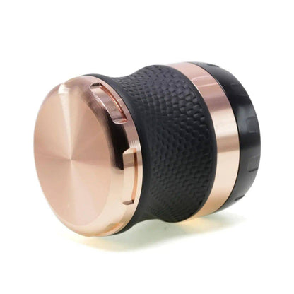 Large 63mm metal herb grinder by Certified Puffs, premium 4-piece XL herb grinder with grinding teeth and storage chamber.