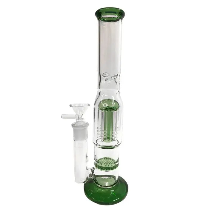 Mushroom Bong - Unique Glass Water Pipe Smoking Bong Certified Puffs