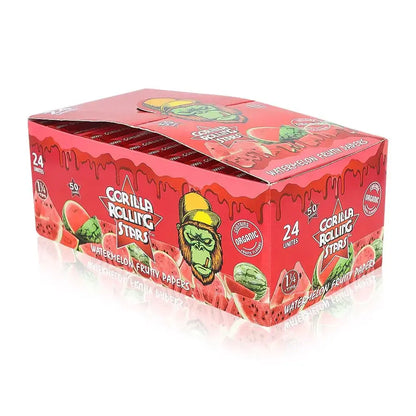 Flavored Rolling Papers 1 1/4 - Organic Mango Cherry Watermelon Certified Puffs
