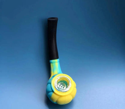 Certified Puffs Sherlock Tobacco Pipe with a classic glass bowl, designed for smoking tobacco.